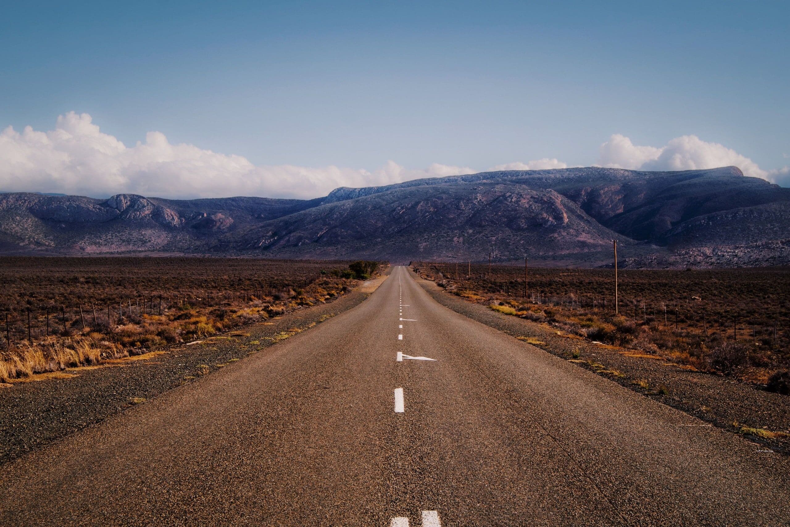 A road through the Karoo, Western Cape